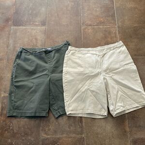 Shorts set 2, denim & co Bermuda Shorts XL